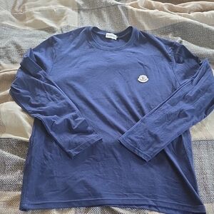 Men's Blue Long Sleeve Shirt